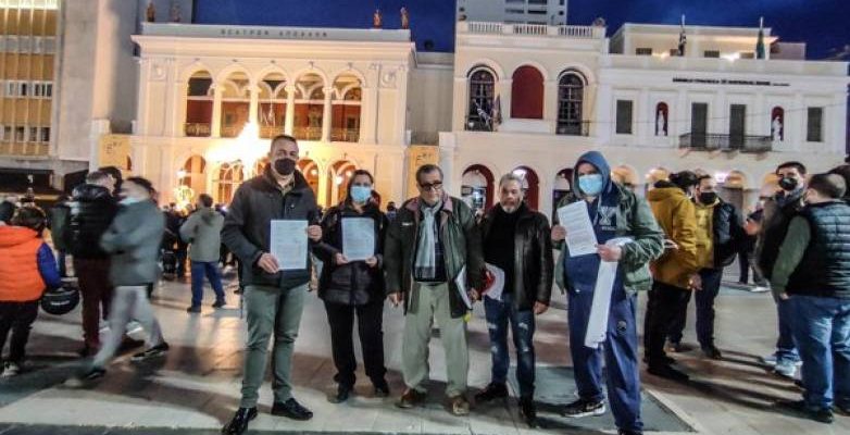ΠΑΤΡΑ: Το ΜΕΡΑ25 στην κινητοποίηση των καταστηματαρχών για το ρεύμα 11111111111111111111