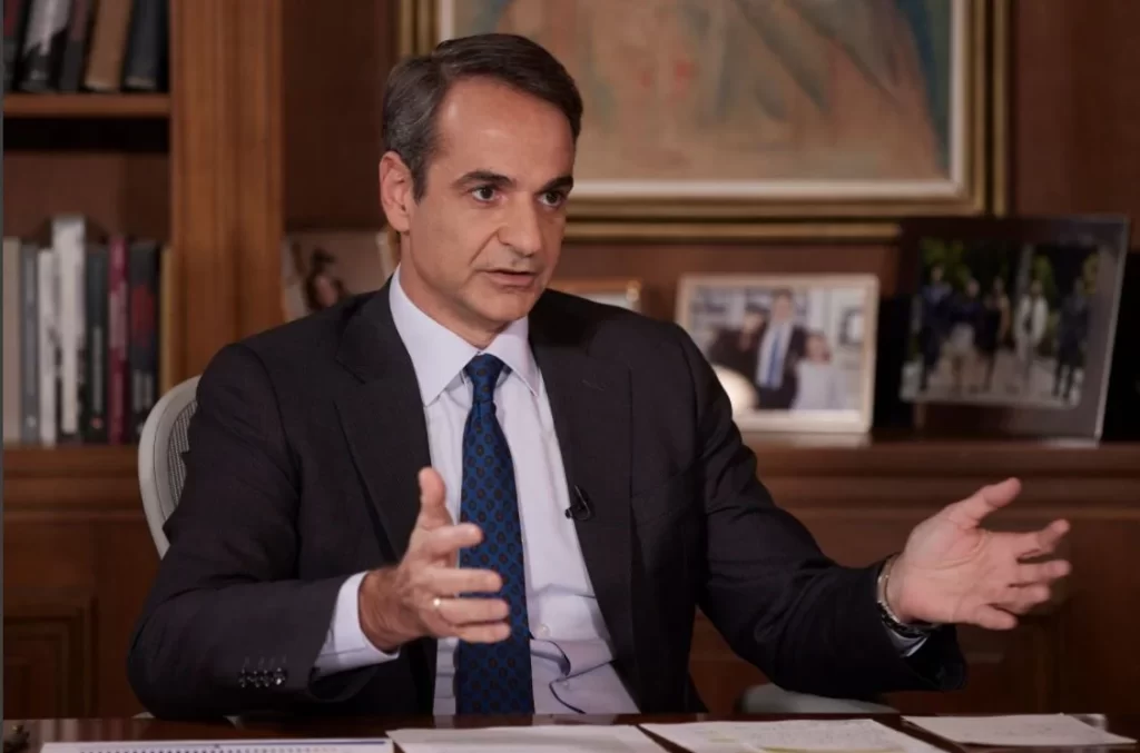 Giannis Oikonomou Kyriakos Mitsotakis 1