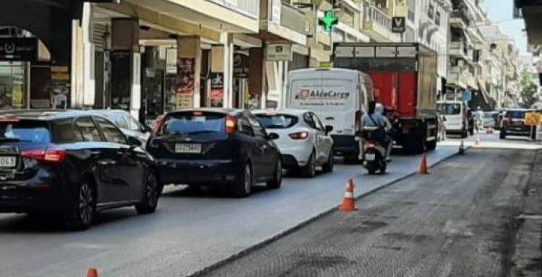 Πάτρα: Ασφαλτοστρώσεις και κυκλοφοριακό, απροσπέλαστο σήμερα το κέντρο! 111111111111111111111