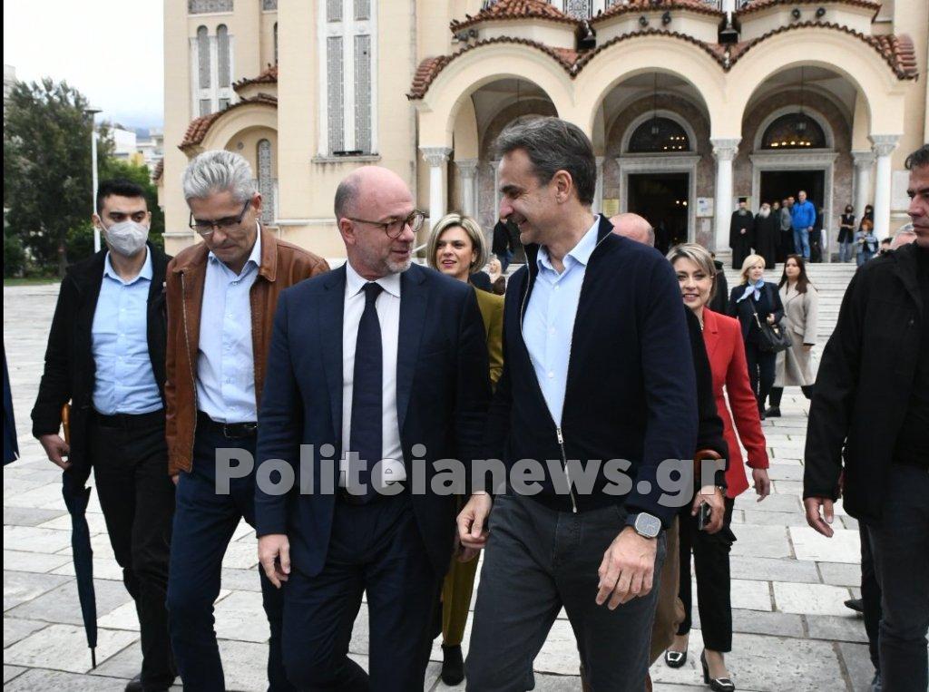Στον Πολιούχο Άγιο Ανδρέα ο Πρωθυπουργός (ΦΩΤΟ) mitsotakis agios andreas3 rotated e1669130088971