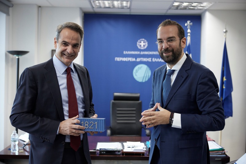 Έργα και δείκτες που «αλλάζουν τον χάρτη» στην Αχαΐα mitsotakis farmakis 1