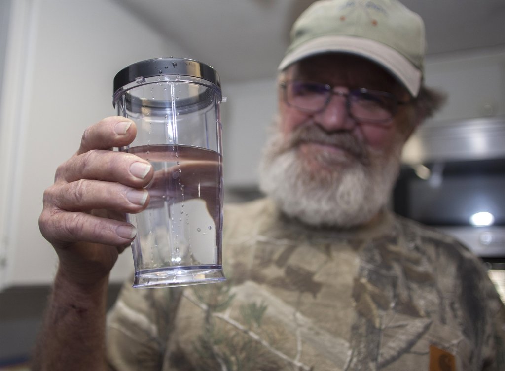 glass of water