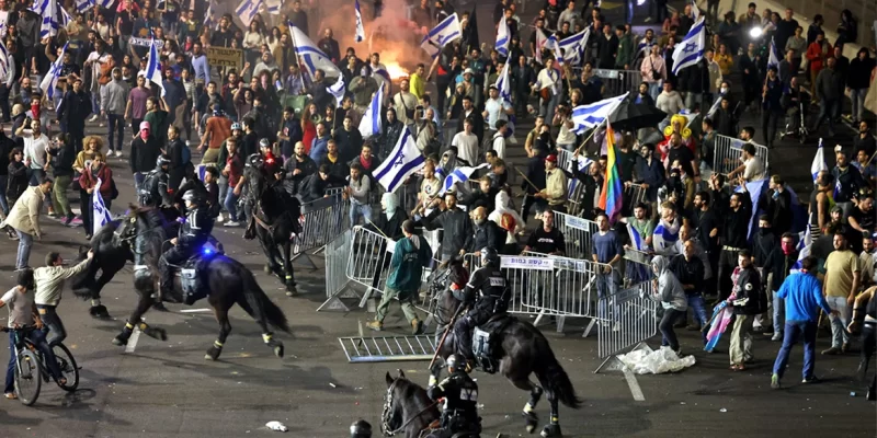 israel protest new xr