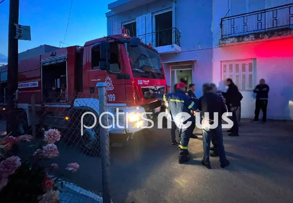 Πύργος: Νεκρός ένας 70χρονος στο Λαμπέτι μετά από φωτιά στο σπίτι του pirgos fwtia