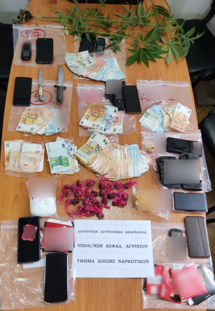 29 6 2023 Εξαρθρώθηκε εγκληματική οργάνωση που διακινούσε ναρκωτικά στην Αιτωλοακαρνανία