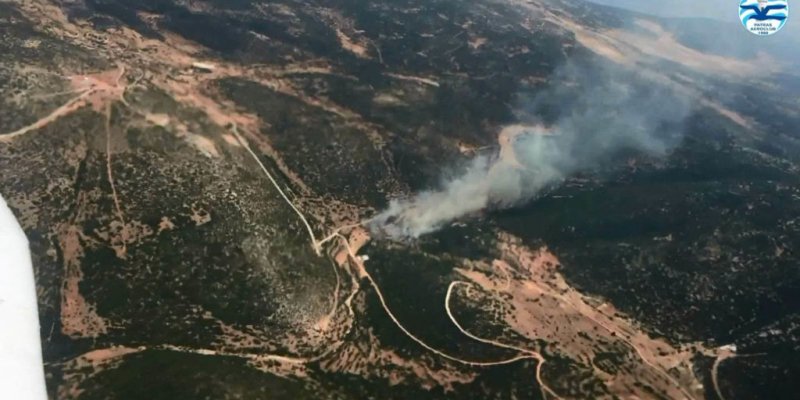 1ο ΕΝΘΕΤΗ με λεζαντα. Η εστία που εντόπισαν πέρυσι στην Κόρινθο 1