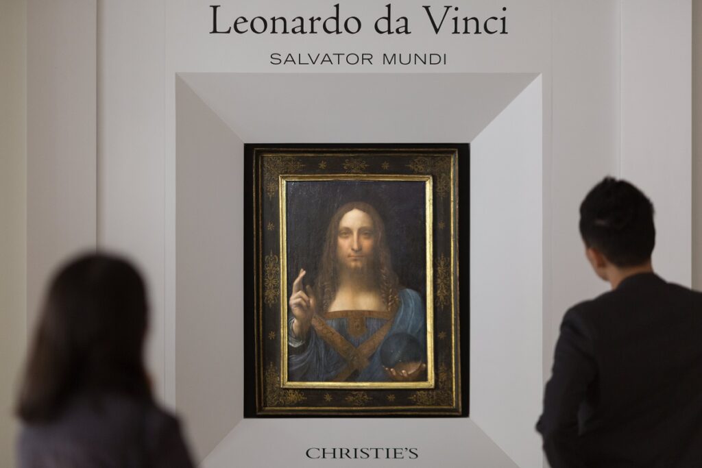 Leonardo Da Vinci's 'Salvator Mundi' to be auctioned