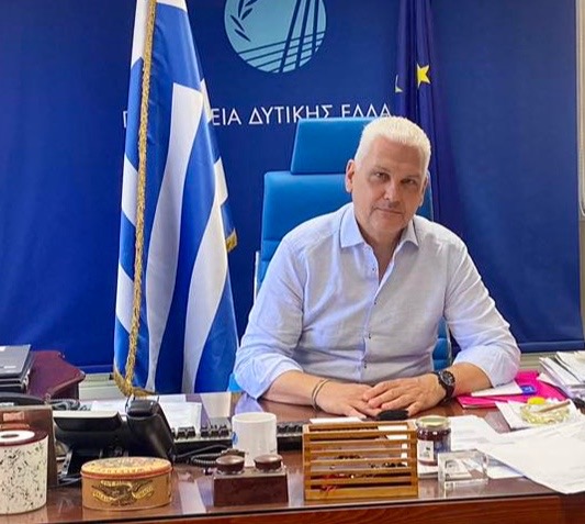 Ενημέρωση του Αντιπεριφερειάρχη Φ. Ζαΐμη για την ανασκαφική έρευνα στο ναό του ΕλικωνίουΠοσειδώνα στα Νικολέικα Αιγίου