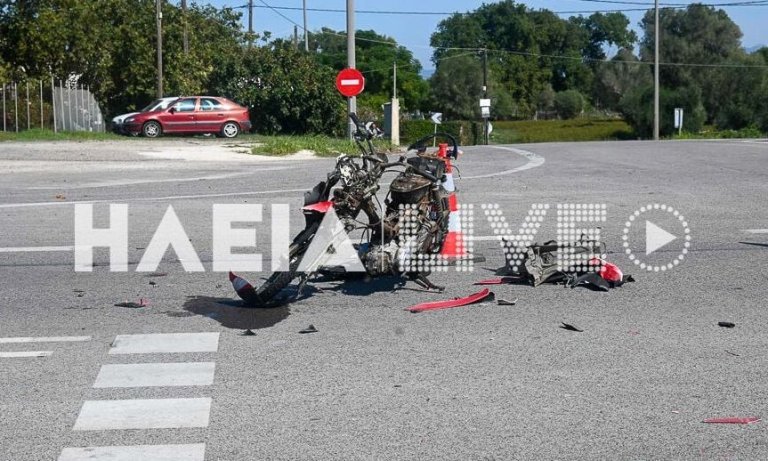 Θανατηφόρο τροχαίο στην Πατρών - Πύργου: Νεκρός 57χρονος μοτοσικλετιστής μετά από σύγκρουση με Ι.Χ