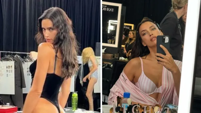 Victoria's Secret: Τα αποκαλυπτικά στιγμιότυπα της Ιρίνα Σάικ από τα backstage του σόου