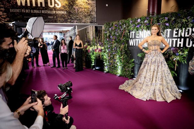 'It Ends With Us' film premiere in Copenhagen