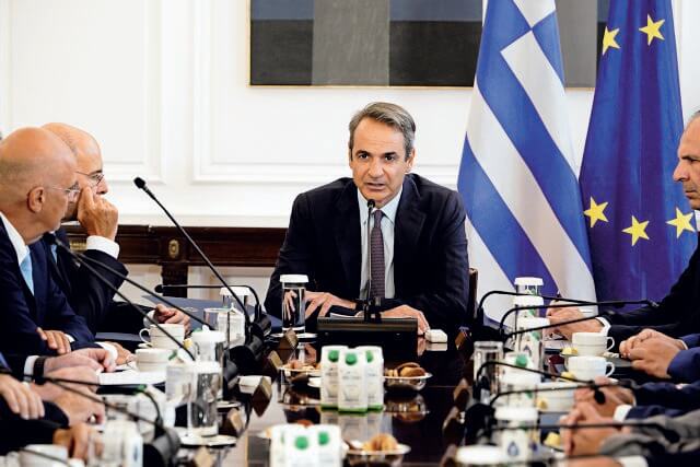 υπουργικό συμβούλιο; Μέγαρο Μαξίμου; συνεδρίαση; cabinet meeting; minister; Maximos Mansion; Κυριάκος Μητσοτάκης; Kyriakos Mitsotakis; speech; ομιλία;