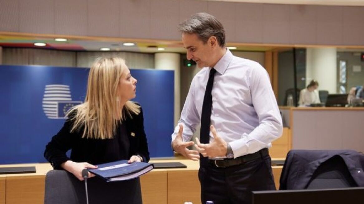 mitsotakis-meloni
