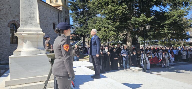 Φ. Ζαΐμης: «Τιμούμε τους ήρωες που μας εμπνέουν να αγωνιζόμαστε για τις αξίες και τα ιδανικά μας»