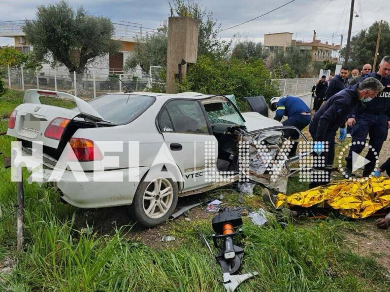 ΔΥΤΙΚΗ ΕΛΛΑΔΑ: Σοβαρό τροχαίο στην Αμαλιάδα - ΦΩΤΟ