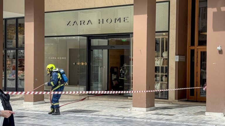Κλείνει το Zara Home μετά τη φωτιά