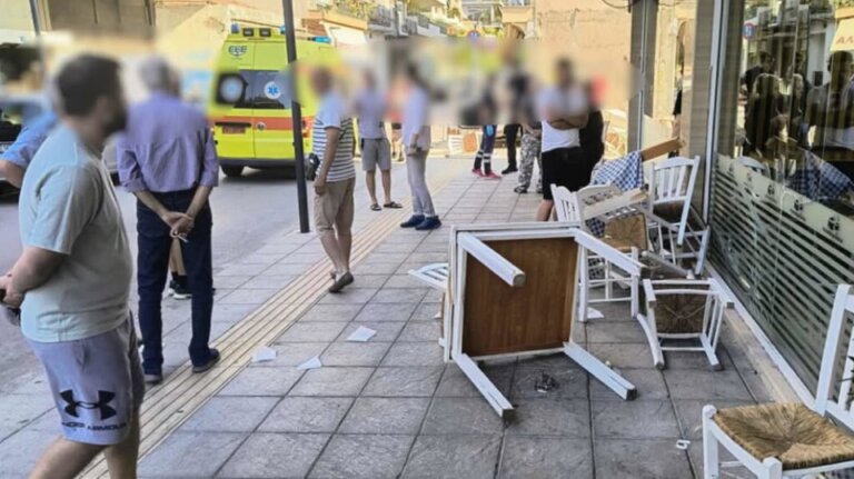 ΔΥΤΙΚΗ ΕΛΛΑΔΑ: Τροχαίο - ΒΙΝΤΕΟ ΣΟΚ Γυναίκα οδηγός Ι.Χ. πήρε… σβάρνα τα τραπεζοκαθίσματα καταστήματος