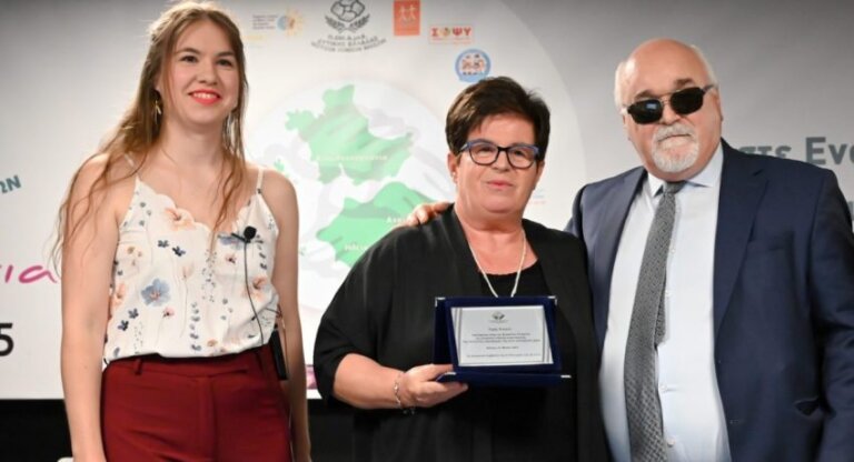 ΠΟΜΑμεΑ Δυτικής Ελλήδας & Νοτίων Ιονίων Νήσων: Τιμήθηκαν τρεις γονείς για την προσφορά τους στον αναπηρικό χώρο