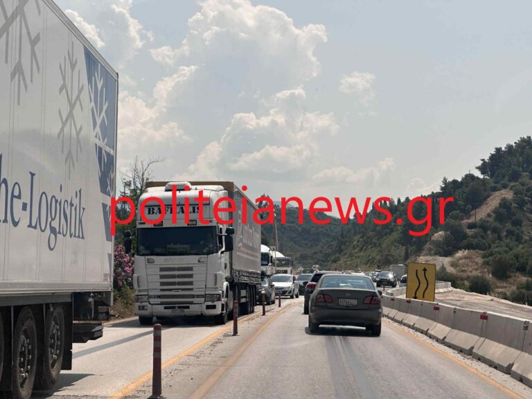 ΠΑΤΡΑ: Τεράστια ταλαιπωρία για τους οδηγούς - Με ρυθμούς χελώνας στην Πατρών Πύργου - ΦΩΤΟ