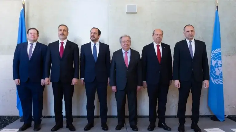 Κυπριακό: Άτυπη πενταμερή στη Ν. Υόρκη 16 και 17 Ιουλίου ανακοίνωσε ο ΟΗΕ