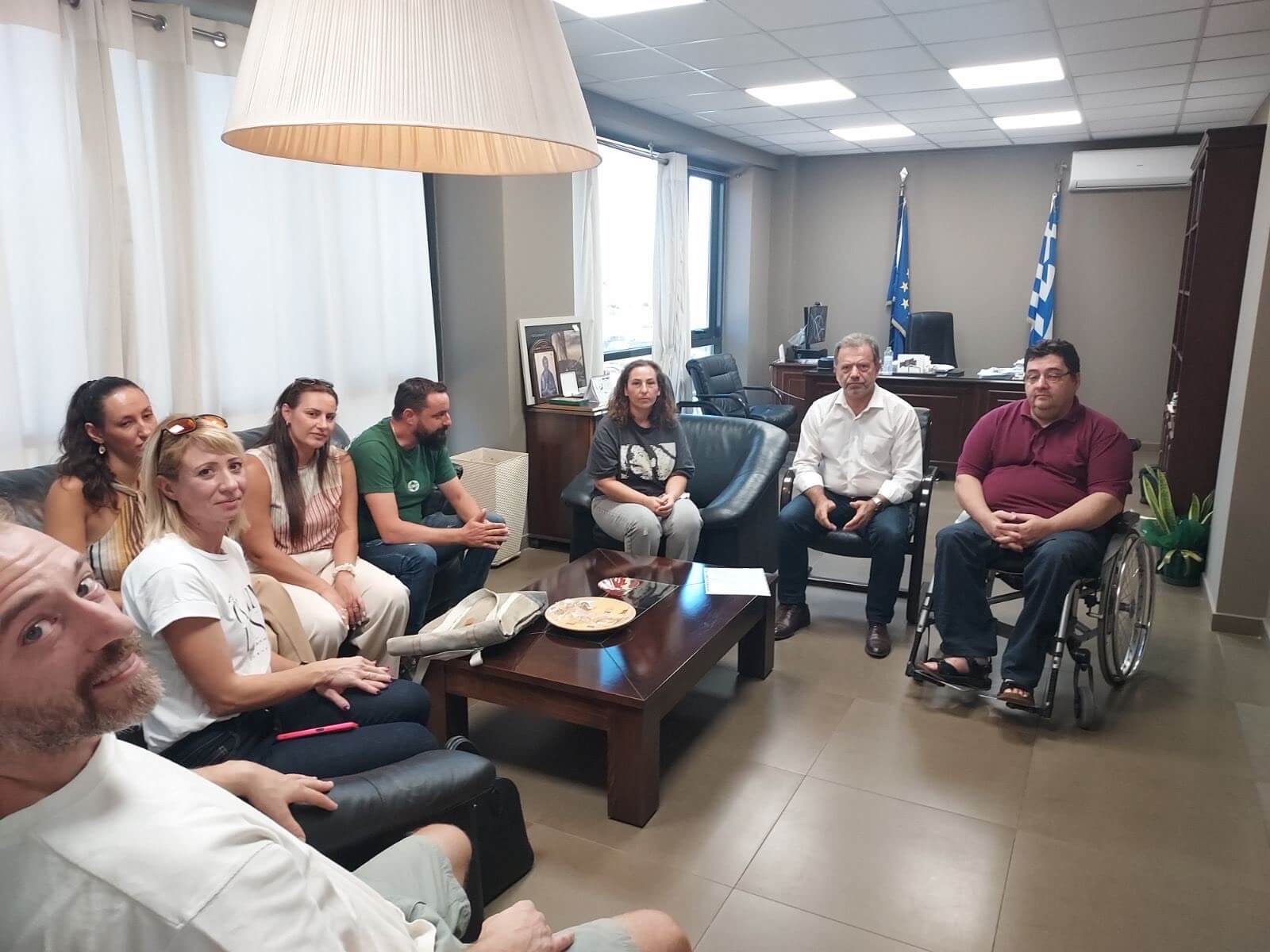 Συνάτηση με κ. Δελέγκο