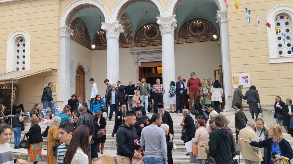 Χιλιάδες πιστών στον Αγιο Δημήτριο στην Ανω Πόλη - φωτό IMG_20251026_104842