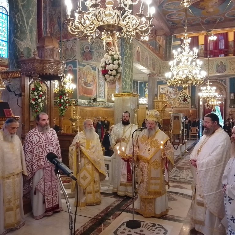 Η εορτή του Οσίου Αρσενίου στον ΙΝ Αγίας Τριάδος Πατρών - φωτο