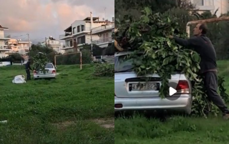 Αγανάκτηση στην οδό Δροσίνη στην Αγυιά: «Τους βγάζουμε βίντεο που πετούν σκουπίδια»