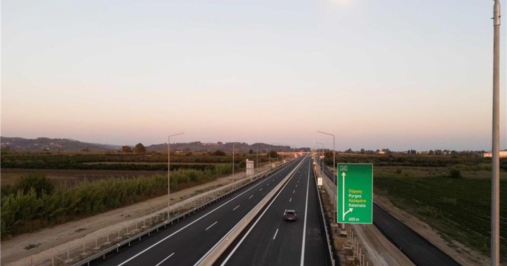 Η ώρα της παράδοσης για τον άξονα Πατρών – Πύργου και η αγωνία για τους κόμβου Patra-Pyrgos-diodia