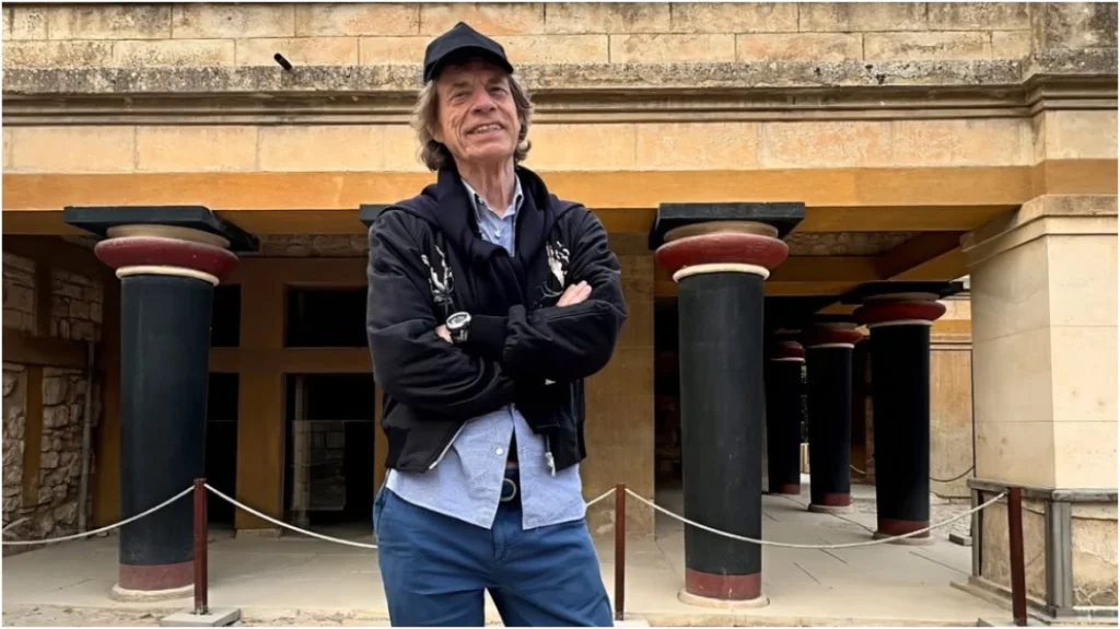 Ο Μικ Τζάγκερ ανέβασε φωτογραφίες από την Κνωσό με λεζάντα: «Κάπου στη Μεσόγειο» mick_jagger