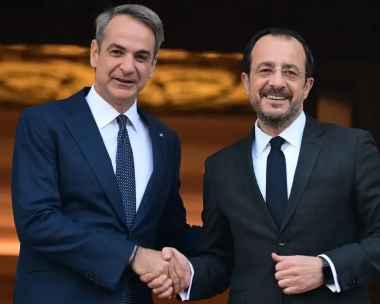 Μητσοτάκης: Είναι σημαντικό Ελλάδα και Κύπρος να μπορούμε να συντονιζόμαστε - Χριστοδουλίδης: Έχουμε μάθει πολλά από εσάς