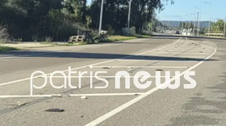 Άγνωστοι ξήλωσαν τα κολονάκια στην επαρχιακή οδό Πύργου–Κατακόλου - Δείτε φωτογραφία