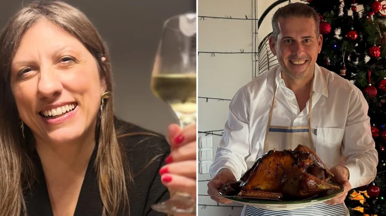 Ο Διαμαντής Καραναστάσης ανέβασε τη «χριστουγεννιάτικη» Ζωή Κωνσταντοπούλου να ποζάρει με ένα ποτήρι κρασί
