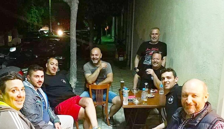 Η Αχαϊκή Λέσχη Μοτοσικλετιστών αποχαιρετά τον Σωκράτη Καραγιάννη