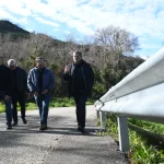 Περιοδεία του Δημάρχου Πατρέων σε περιοχές όπου τοποθετήθηκαν στηθαία ασφαλείας