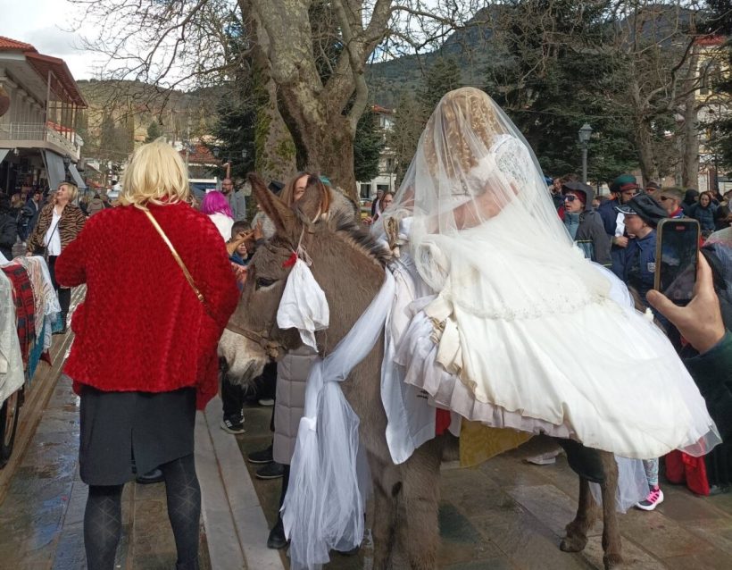 Δείτε φωτο: Ο παραδοσιακός… γαιδουρόγαμος στα Καλάβρυτα