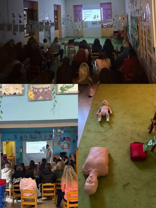 Σειρά εκπαιδεύσεων Πρώτων Βοηθειών για παιδιά και βρέφη από την Ελληνική Ομάδα Διάσωσης Αχαΐας