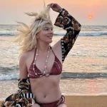 Σμαράγδα Καρύδη: Οι φωτογραφίες με μπικίνι από τον Ινδικό Ωκεανό για την γιορτή του Αγίου Σμάραγδου