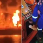 Βίντεο: Η στιγμή που το ελληνόκτητο τάνκερ «Zefyros» τυλίγεται στις φλόγες – Καρέ καρέ η δραματική διάσωση του πληρώματος